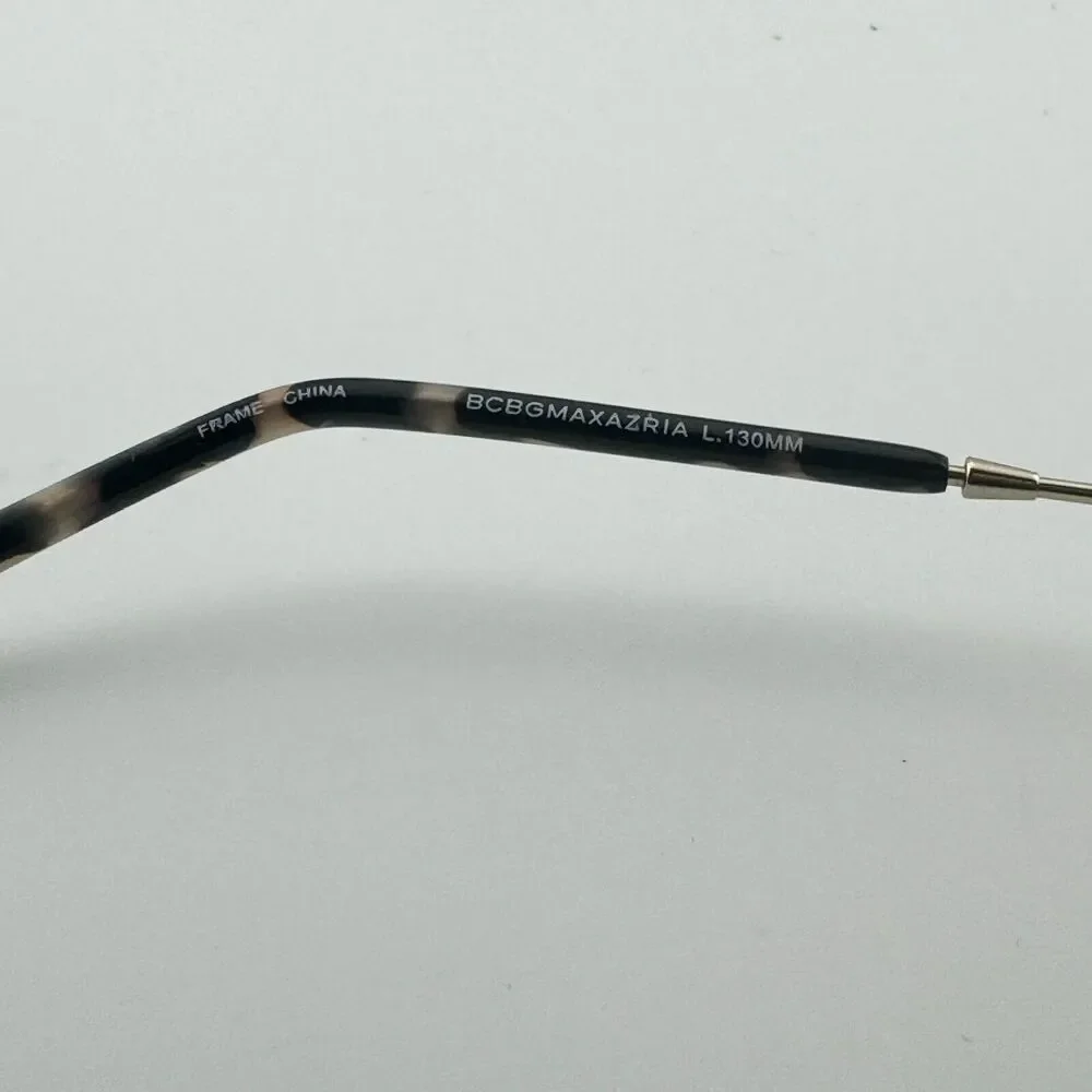 BCBGMAXAZRIA ANITA Black EYEGLASSES FRAME 52-16-130mm B36mm H12748‎